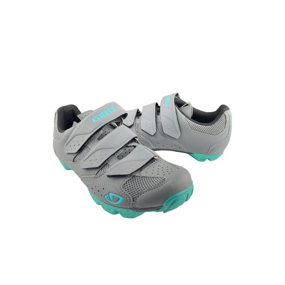 Giro Shoes - Giro Riela RII Women's Mountain Bike/Cycling Shoes Dark‎ Shadow/Glacier Sz 7.5